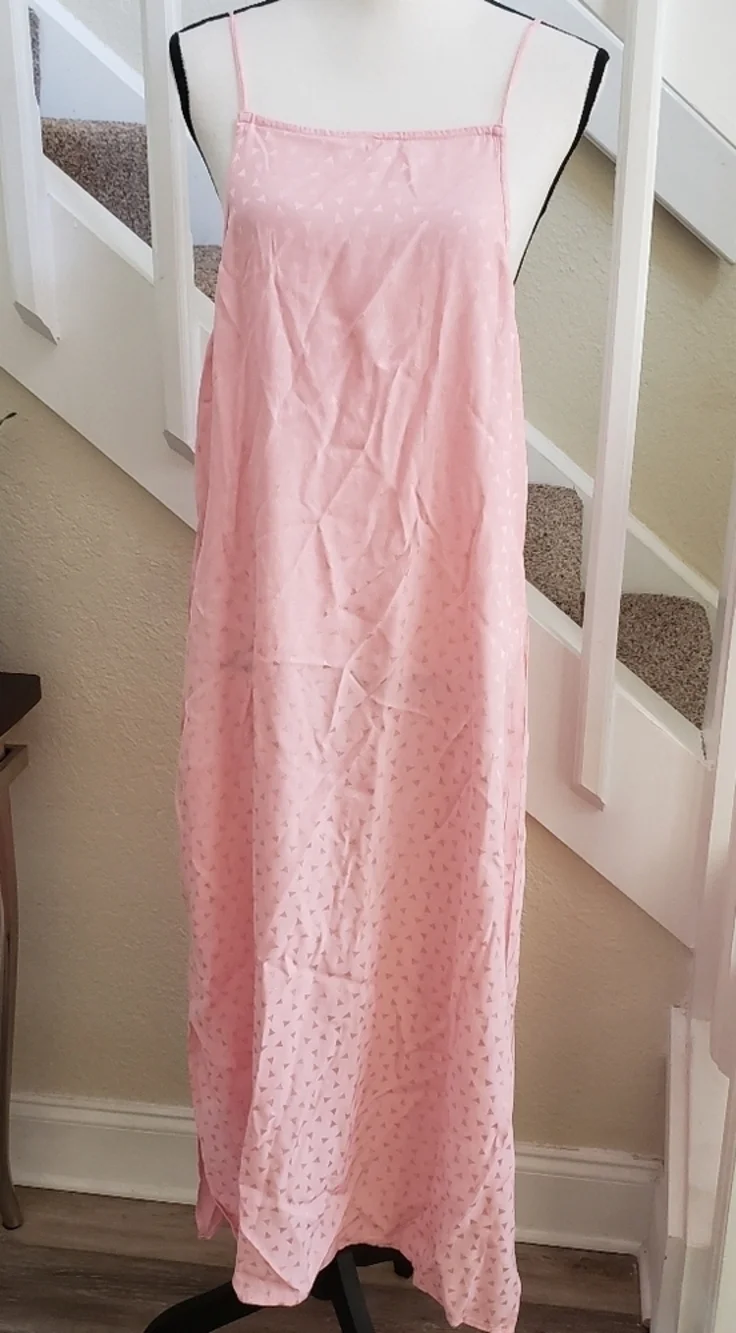 Onia Melanie Dress Floating Triangle Pink Coverup NEW